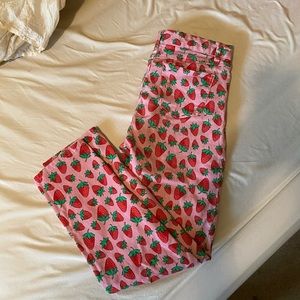 M Strawberry pants from dolls kill